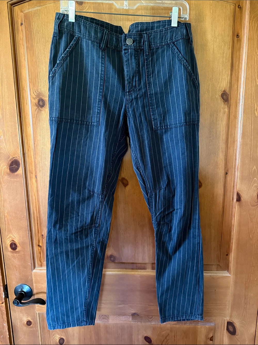 Freepeople vintage pin stripe trousers